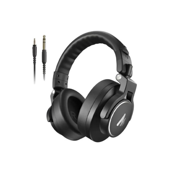 maono mh700 monitoring headphones – black