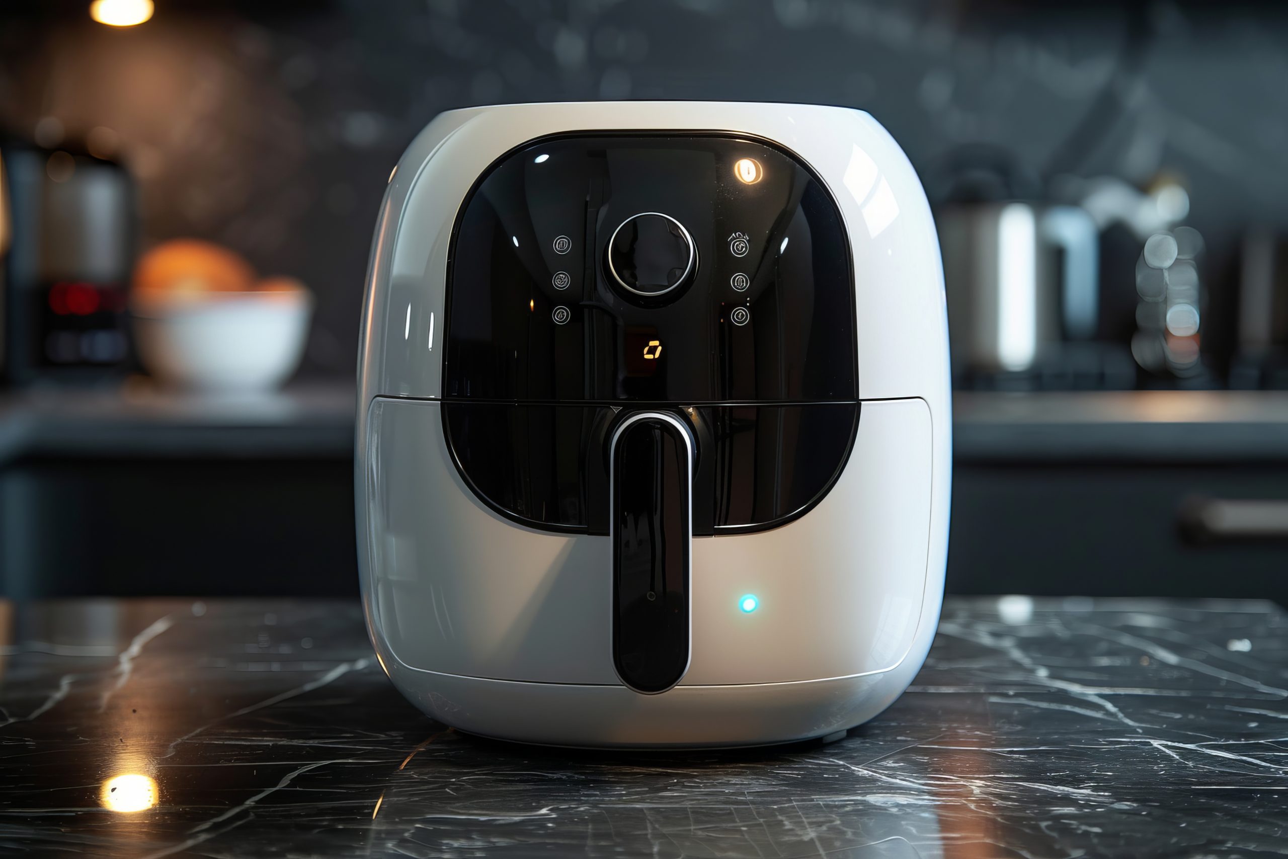 close up air fryer