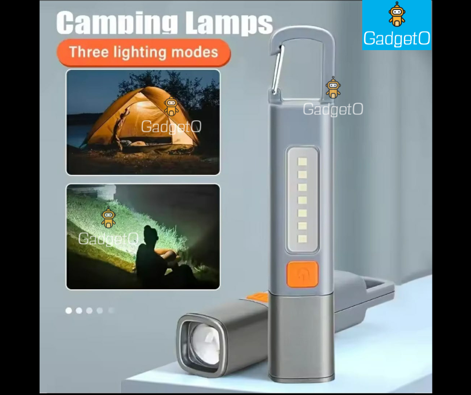 hot sale high power led portable multifunction cob zoomable usb rechargeable waterproof mini light torch flashlight
